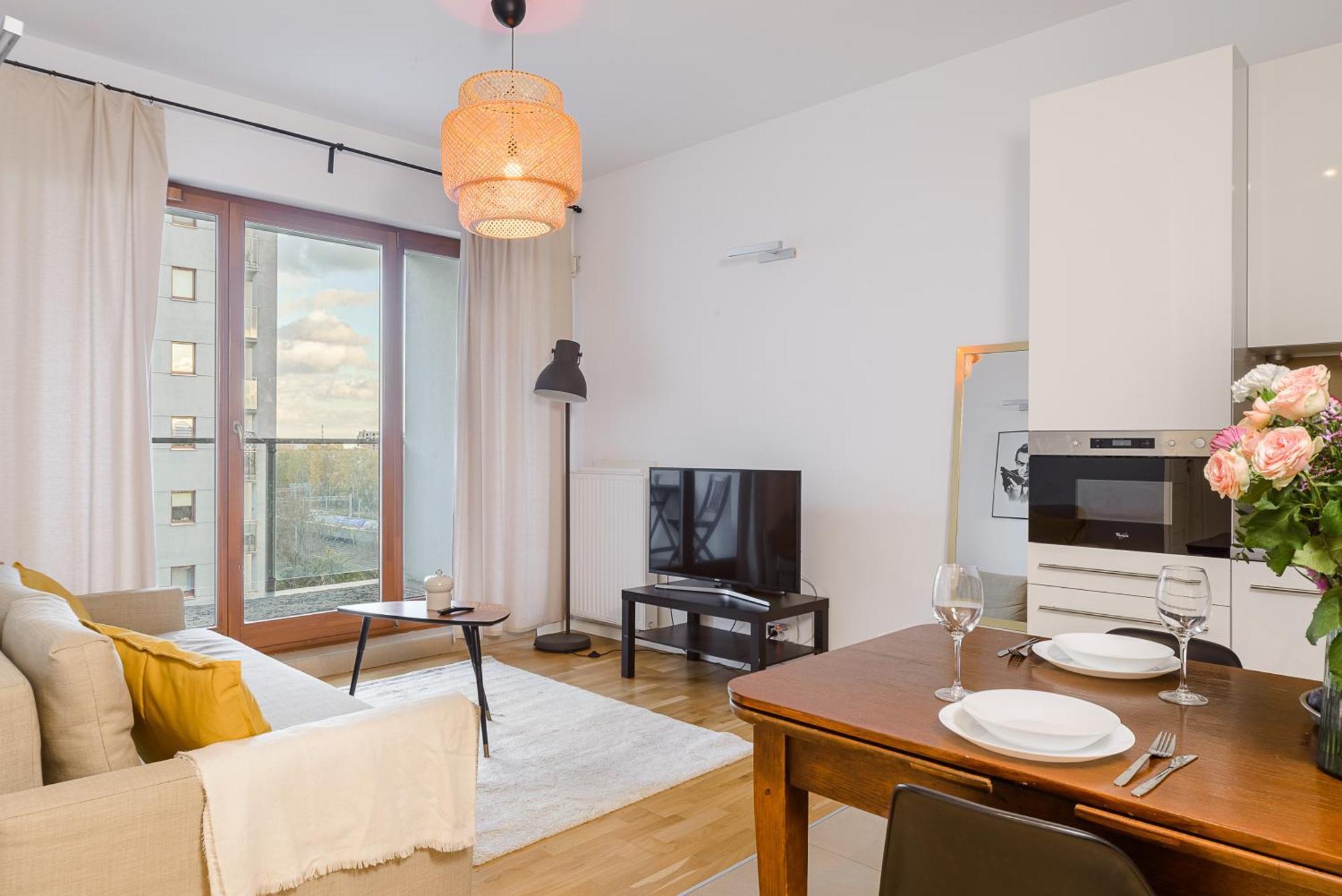P&O Serviced Apartments Rydygiera Warszawa Exteriör bild